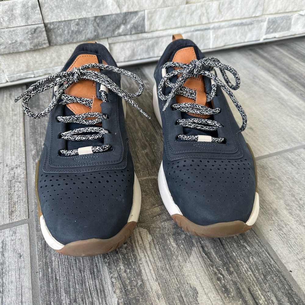 HUGO BOSS Men's Storm Running Navy  Sneakers Size 44 - Picture 4 of 14